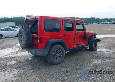 2017 Jeep Wrangler Unlimited Rubicon z USA, uszkodzony, nr VIN 1C4HJWFG6HL702695